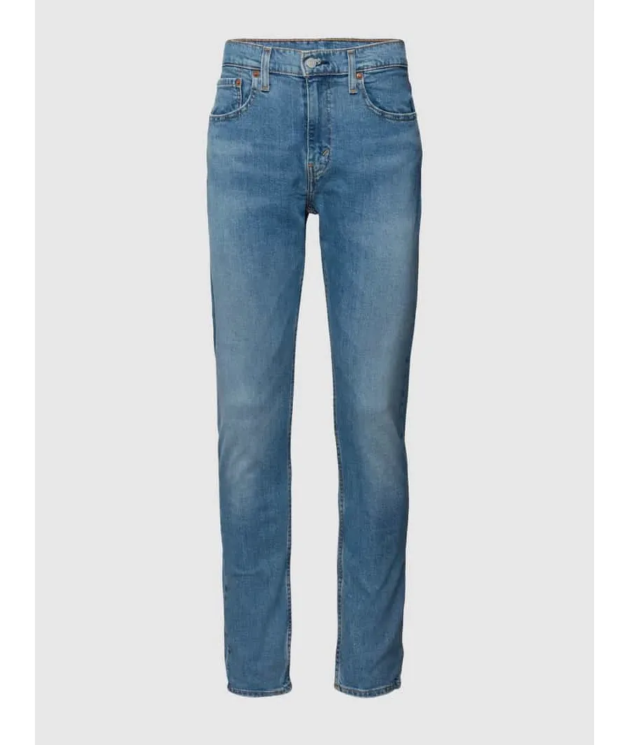 obrazek 1 Jeansy o kroju slim fit z naszywką z logo