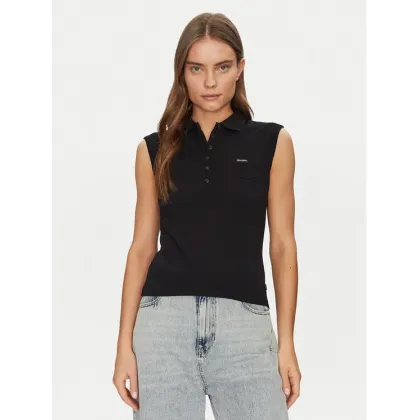 Zdjęcie Guess Jeans Polo W5GP24 KCYR1 Czarny Regular Fit