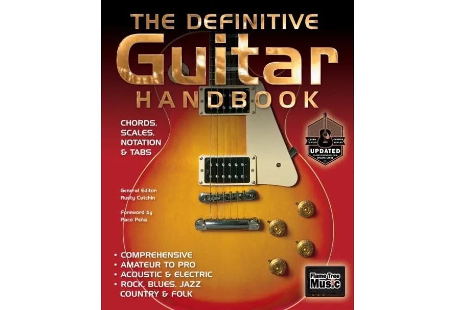 obrazek 1 Ostateczny podręcznik do gry na gitarze  - Flame Tree Publishing