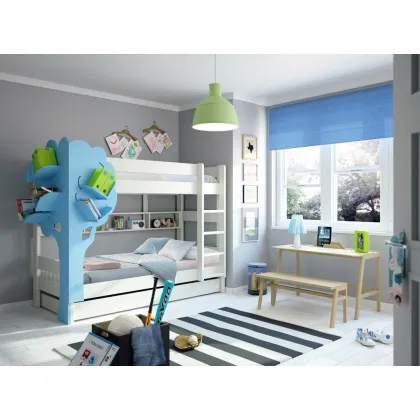 Zdjęcie Narożna półka na piętrowe łóżko JULES - Mathy by Bols