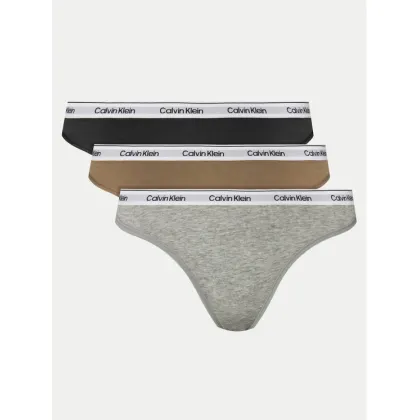 Zdjęcie Calvin Klein Underwear Komplet 3 par stringów 000QD5209E Kolorowy