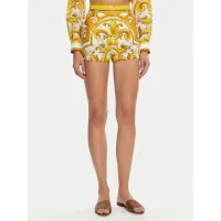 Zdjęcie Dolce&Gabbana Szorty materiałowe FTBVIT FI5JV Żółty Regular Fit