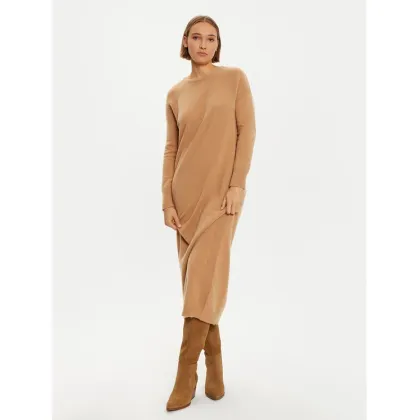 Zdjęcie Liu Jo Sukienka dzianinowa WF4533 MS009 Brązowy Regular Fit