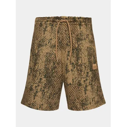 Zdjęcie Alpha Industries Szorty sportowe Essentials 146363C Brązowy Regular Fit