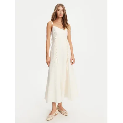 Zdjęcie TWINSET Sukienka letnia 251TT2070 Écru Regular Fit