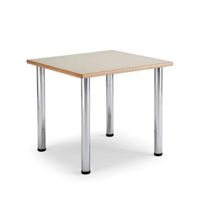 Zdjęcie Kwadratowy stół do jadalni lub pomieszczeń biurowych - 80x80 cm