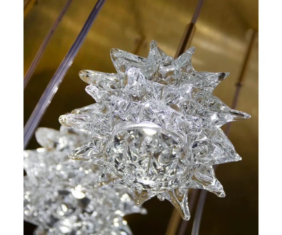 obrazek 5 Elegancka lampa sufitowa - szkło murano wykonane ręcznie prosto z Włoch