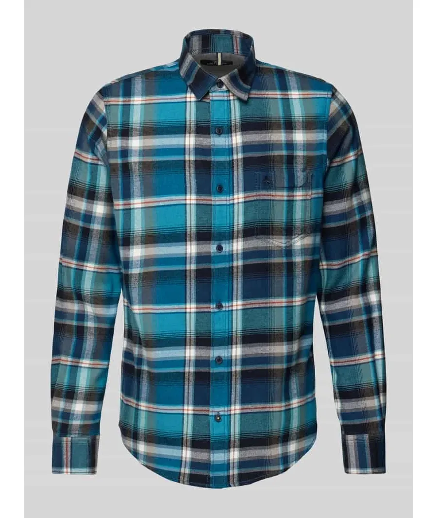 obrazek 1 Koszula casualowa o kroju regular fit z wyhaftowanym logo