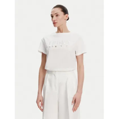 Zdjęcie Liu Jo T-Shirt WA5007 JS923 Biały Relaxed Fit