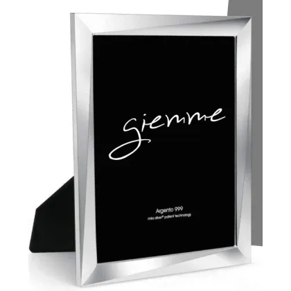 Picture Luxurious silver photo frame 20x25 cm for a unique interior