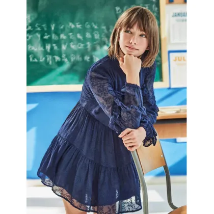 Zdjęcie Mayoral Sukienka elegancka 7.957 Granatowy Regular Fit