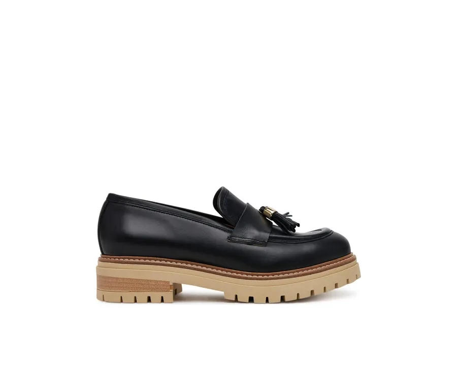obrazek 1 Pollini Loafersy SA10144G1MTC0000 Czarny