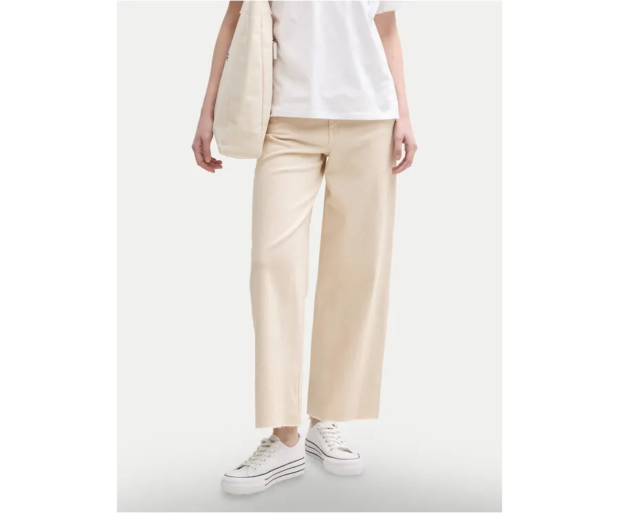 obrazek 1 Tom Tailor Denim Jeansy 1045652 Beżowy Wide Leg
