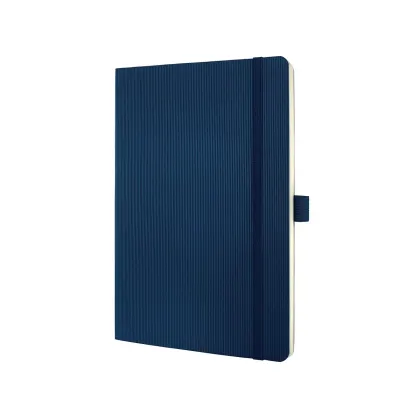 Picture Classic navy blue lined notebook - Sigel