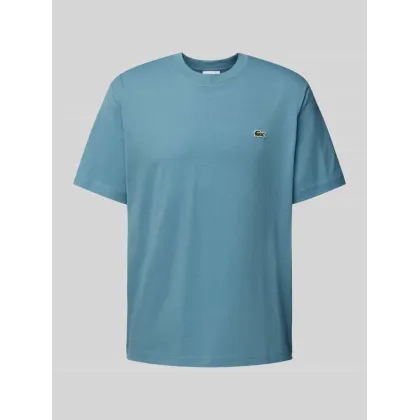 Zdjęcie T-shirt z detalem z logo model ‘BASIC ON’