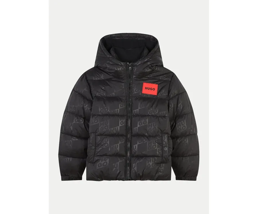 obrazek 1 HUGO Kurtka zimowa G00199 M Czarny Regular Fit