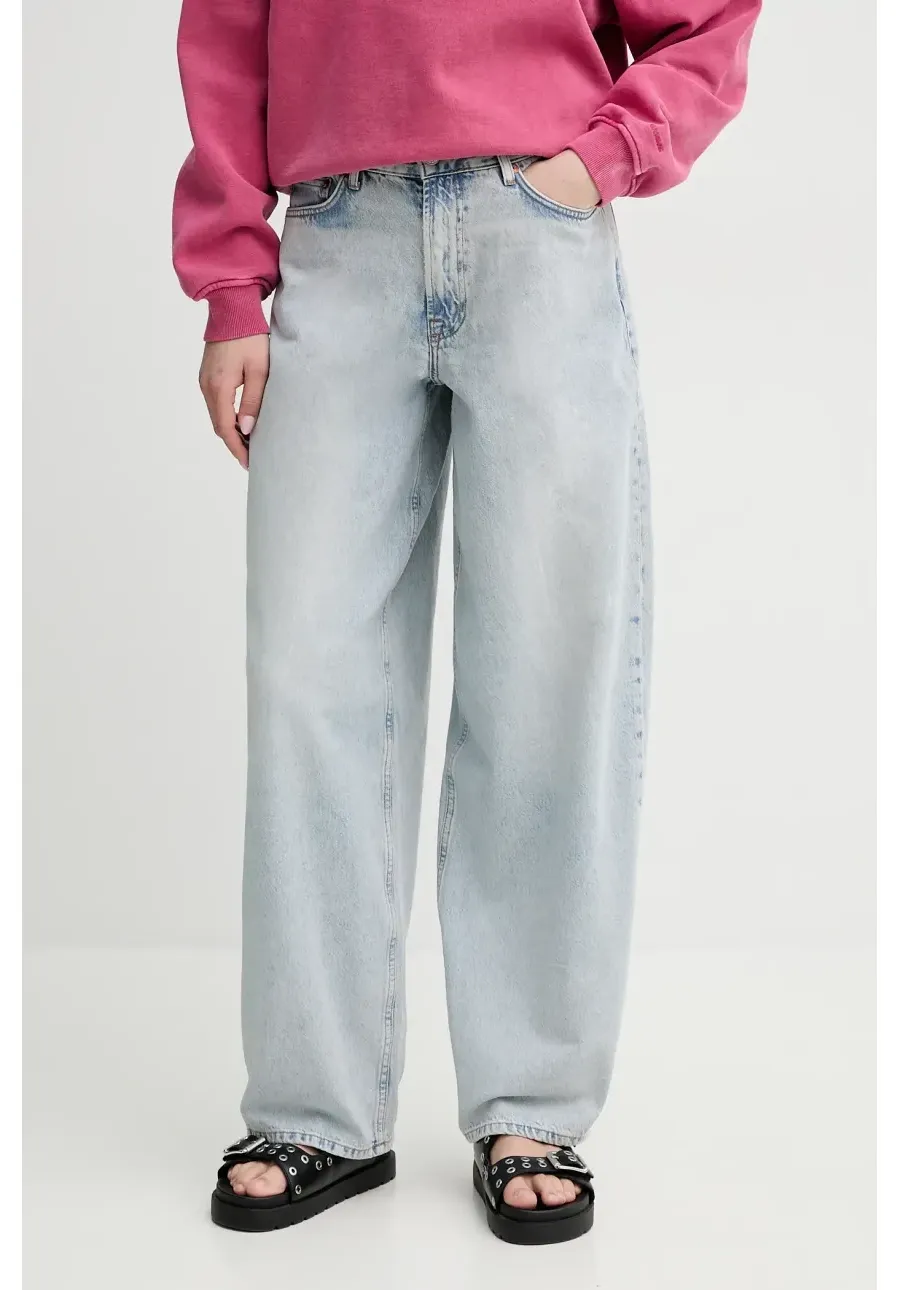 obrazek 1 Samsoe Samsoe jeansy SAHARPER damskie high waist F24400109