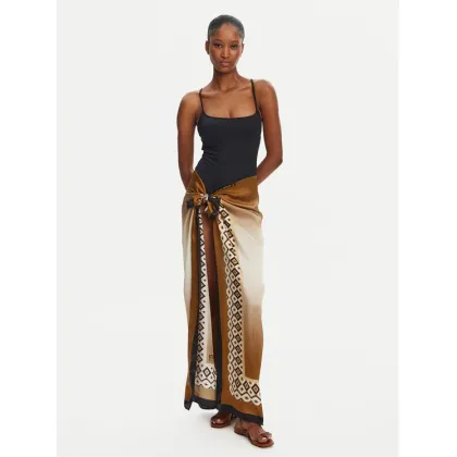 Zdjęcie Max Mara Beachwear Chusta Ottico 2516541019 Brązowy