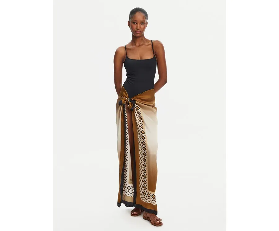 obrazek 1 Max Mara Beachwear Chusta Ottico 2516541019 Brązowy