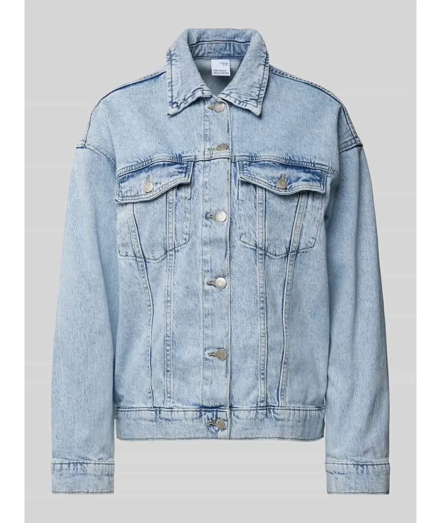 obrazek 1 Vero Moda Kurtka jeansowa Tessa 10329868 Niebieski Relaxed Fit