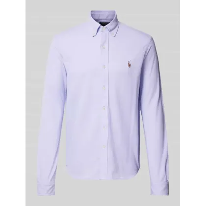 Zdjęcie Koszula casualowa o kroju regular fit z wyhaftowanym logo