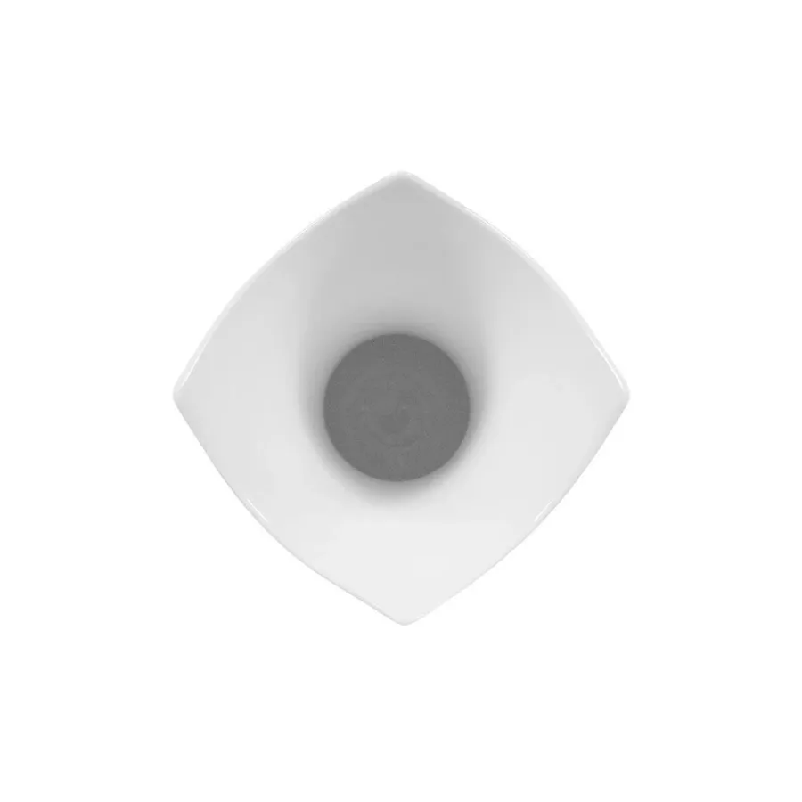 obrazek 3 Nowoczesny biały porcelanowy 19-centymetrowy wazon – Tettau