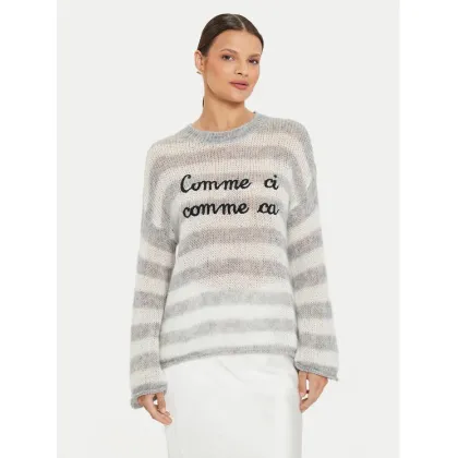 Zdjęcie Kontatto Sweter 3M0195 AI253M23.V068 Biały Relaxed Fit