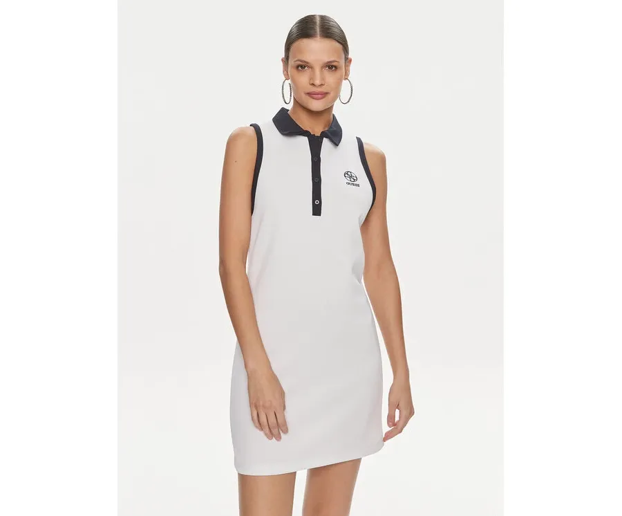 obrazek 1 Guess Sukienka codzienna Mylah V4GK02 KBFB2 Biały Bodycon Fit
