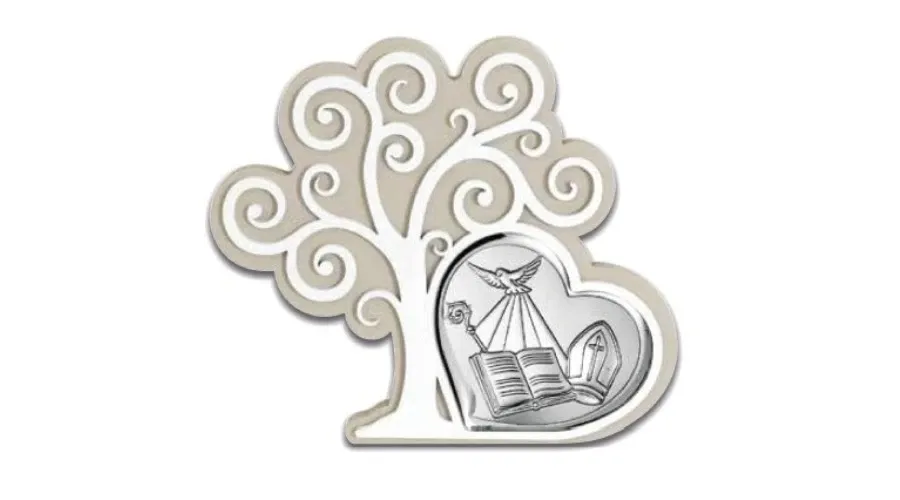 obrazek 1 Piękna stylowa ozdoba 17,3х14,9 cm na pamiątkę bierzmowania