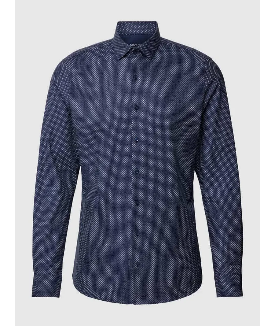 obrazek 1 Koszula biznesowa o kroju slim fit z dodatkiem streczu
