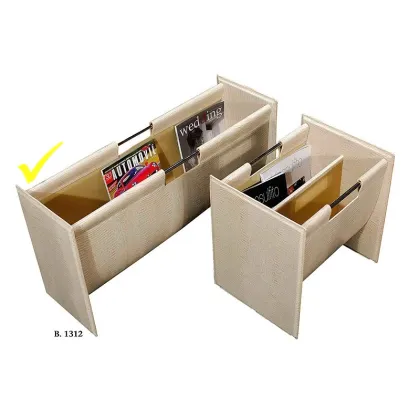 Zdjęcie Prosty, skórzany gazetownik do każdego wnętrza