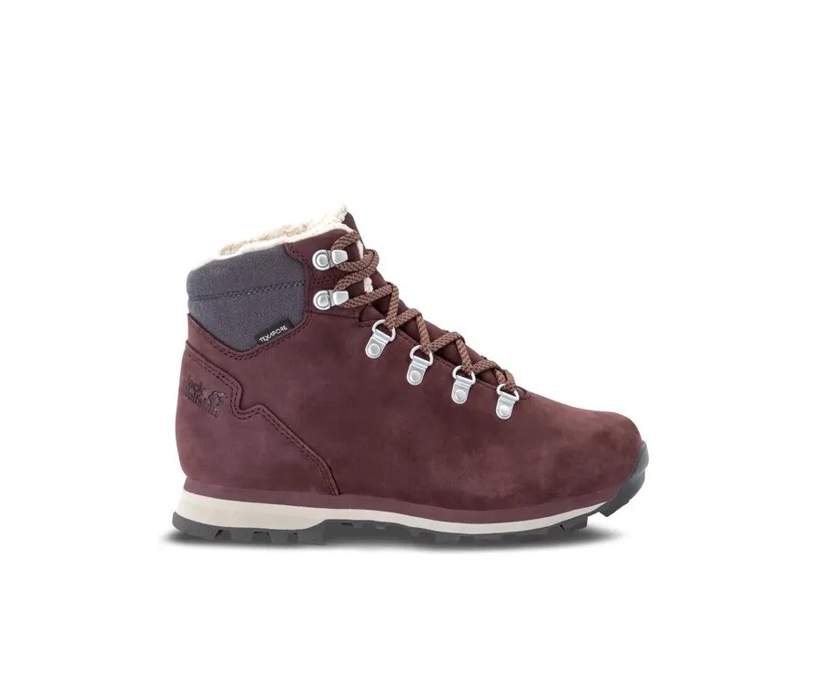 obrazek 1 Jack Wolfskin Trekkingi Thunder Bay Texapore Mid W 4053681 Bordowy
