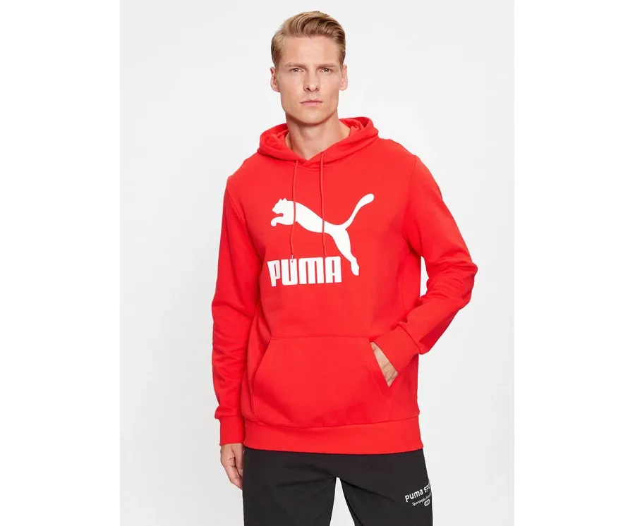 obrazek 1 Puma Bluza Classics Logo 530084 Czerwony Regular Fit