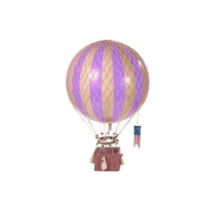 Zdjęcie Dekoracyjny balon Royal Aero w lawendowe paski - Authentic Models