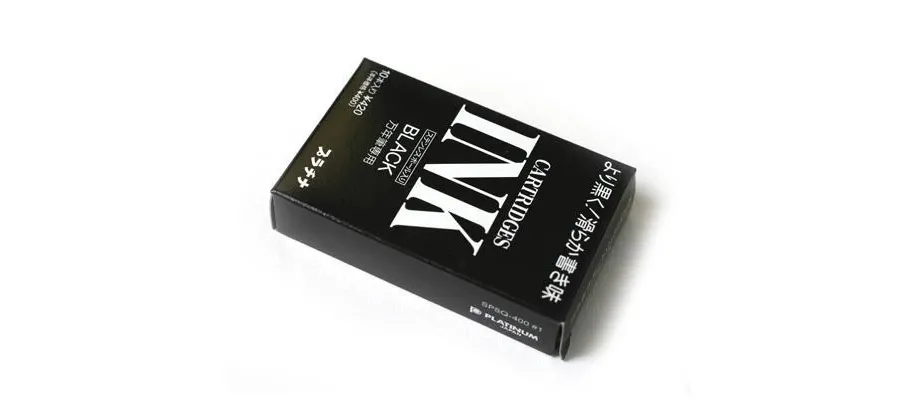 obrazek 1 Platinum Atrament Czarny Naboje 1,2ml Kpl 10szt