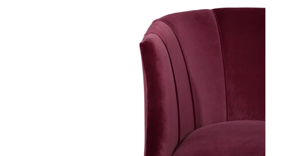 obrazek 6 Portugalski fotel w kolorze bordowym