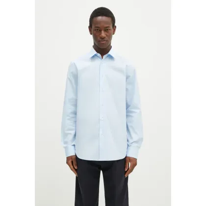 Zdjęcie Paul Smith koszula bawełniana męska kolor niebieski regular z kołnierzykiem klasycznym M1R-800P2-L00050