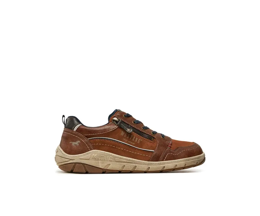 obrazek 1 Mustang Sneakersy 4160-301 Brązowy