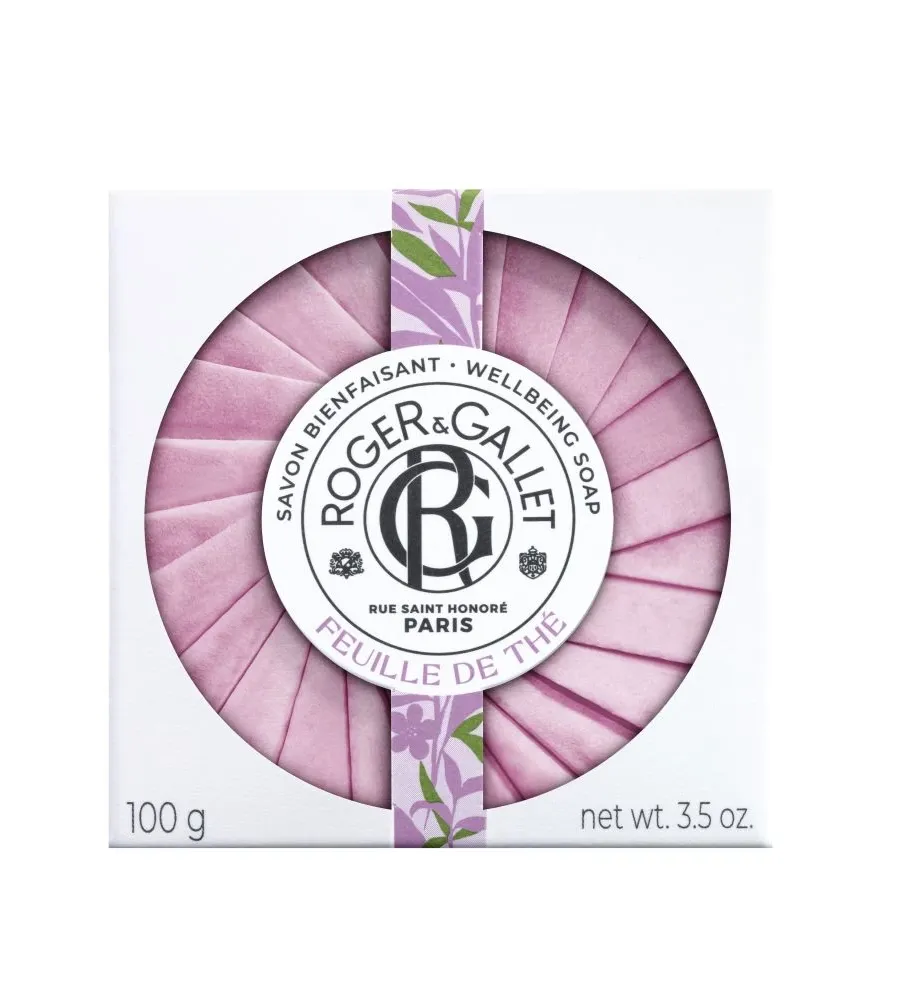 obrazek 1 Roger & Gallet Mydło well-being, Feuille De The  100 g