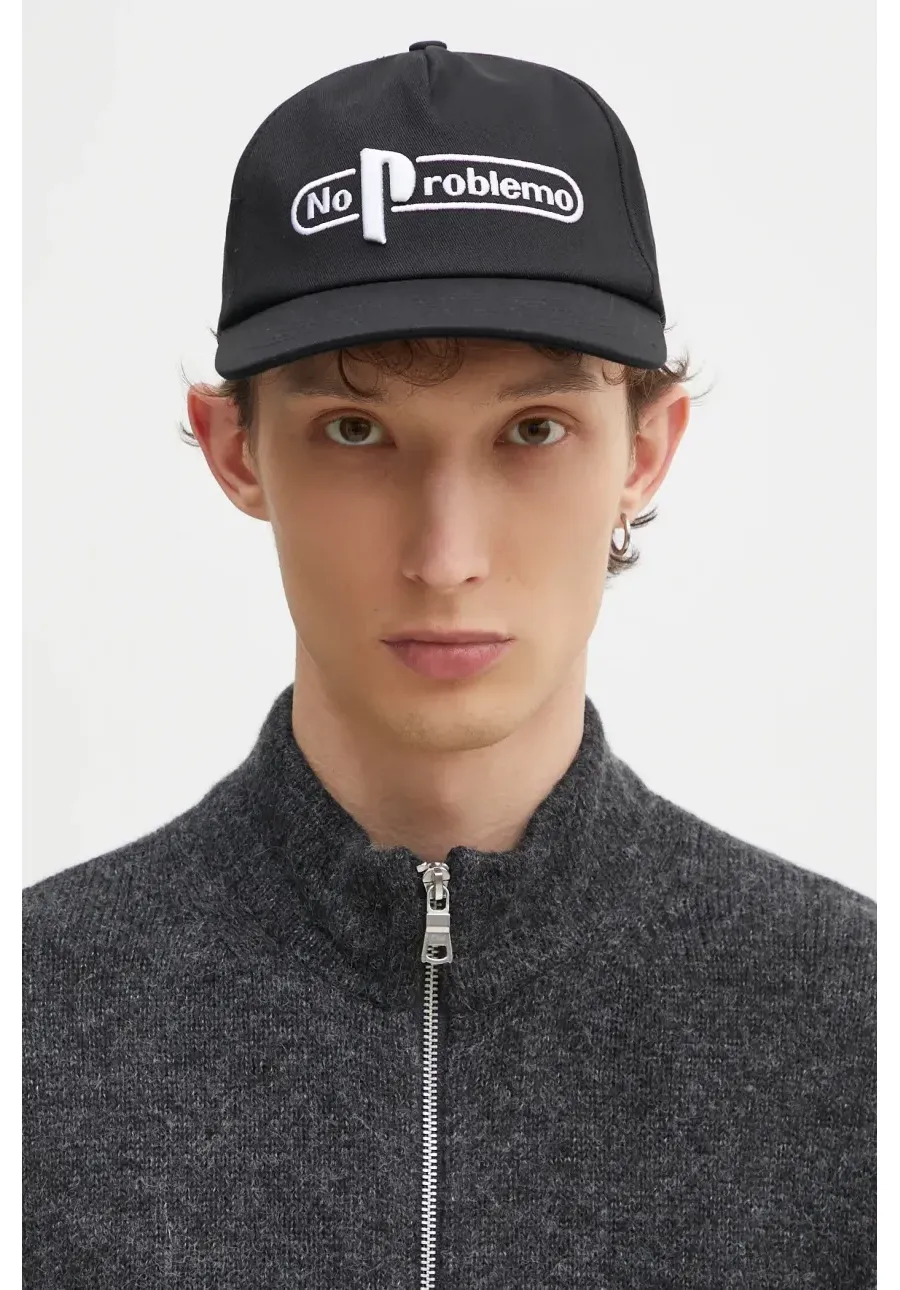 obrazek 1 No Problemo czapka z daszkiem No Limits Cap kolor czarny gładka NP9000603