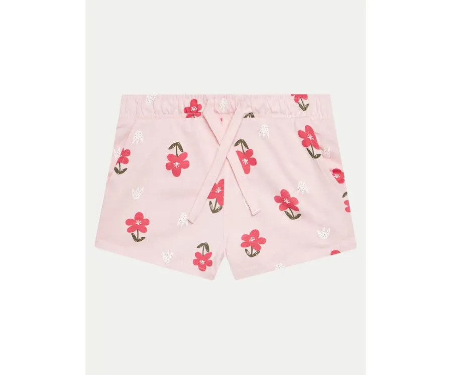 obrazek 1 NAME IT Szorty materiałowe Vigga 13215112 Różowy Regular Fit