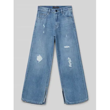 Zdjęcie Jeansy z efektem znoszenia