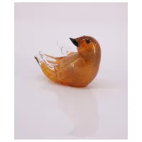 Zdjęcie Niezwykły ptak dekoracyjny ze szkła murano na biurko