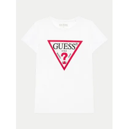Zdjęcie Guess T-Shirt J2YI51 K6YW1 Biały Regular Fit