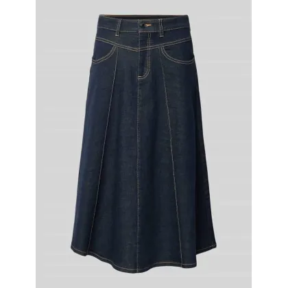 Zdjęcie Spódnica jeansowa z wpuszczanymi kieszeniami po bokach