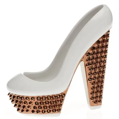 Picture Avant-garde decorative high-heeled ceramic shoe - Byfly