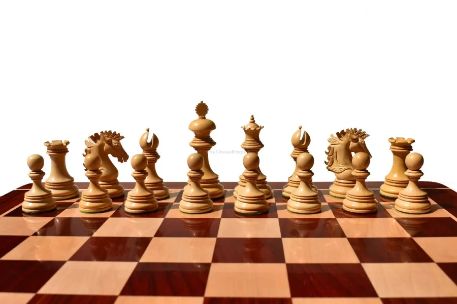 obrazek 5 Wykonane z najwyższej jakości drewna figury do królewskiej gry - The Chess Empire