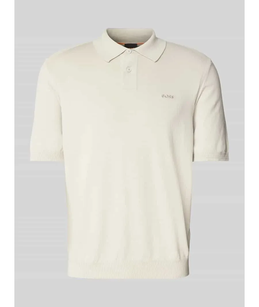 obrazek 1 Koszulka polo o kroju regular fit z wyhaftowanym logo model ‘Asac’