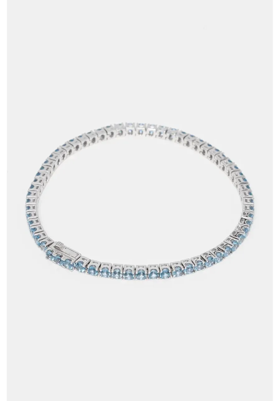 obrazek 1 HATTON LABS bransoletka srebrna Classic Tennis Bracelet S damska HL-W4-801-08