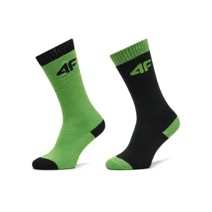 Zdjęcie 4F Zestaw 2 par skarpet narciarskich 4FJWAW24UFSOM145 Kolorowy